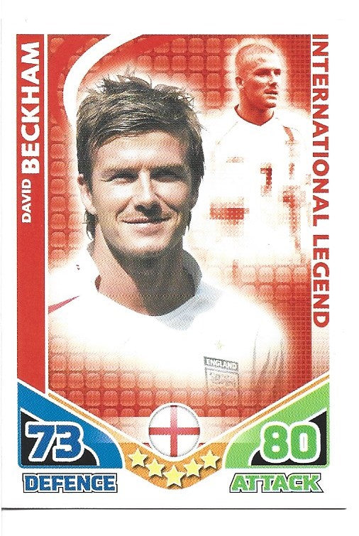 313. DAVID BECKHAM - ENGLAND- INTERNATIONAL LEGEND