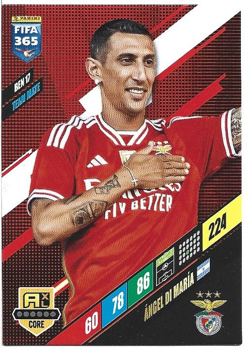 368.  BEN 17.  Ángel Di María - SL Benfica