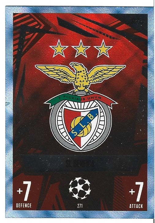 271.  BENFICA - CLUB BADGE - CRYSTAL