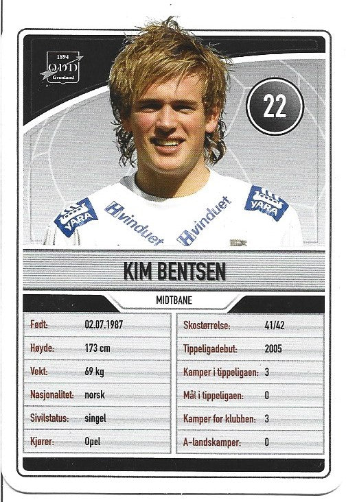 ODD GRENLAND - KIM BENTSEN