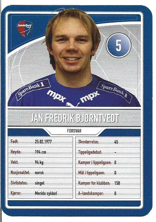 SANDEFJORD - JAN FREDRIK BJØRNTVEDT