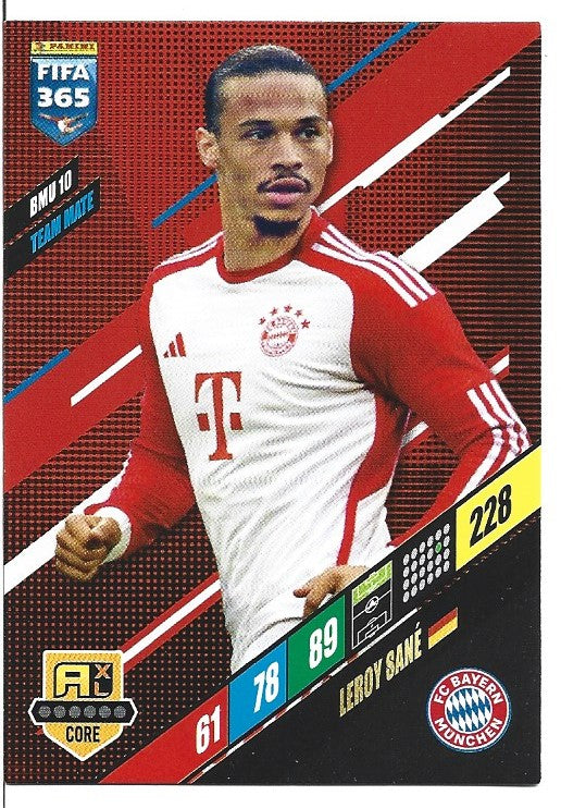 235.  BMU 10.  Leroy Sané  - FC Bayern München