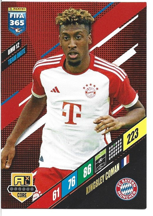 237.  BMU 12.  Kingsley Coman  - FC Bayern München