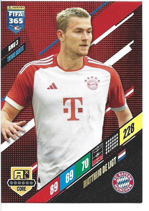 228.  BMU 3.  Matthijs de Ligt  - FC Bayern München