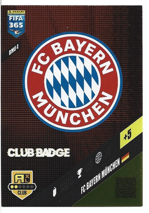 229.  BMU 4.  Club Badge  - FC Bayern München