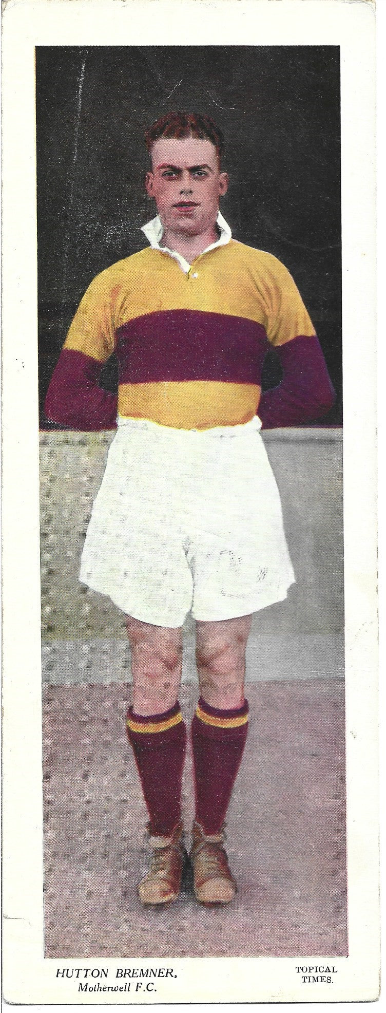 HUTTON BREMNER - MOTHERWELL F.C