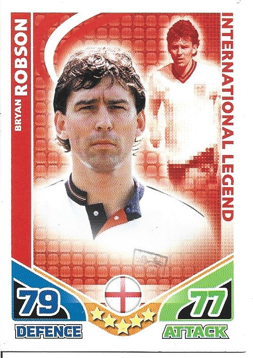 315. Bryan Robson - England - INTERNATIONAL LEGEND
