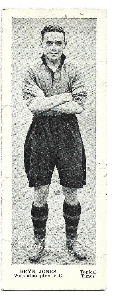 BRYN JONES - WOLVERHAMPTON F.C