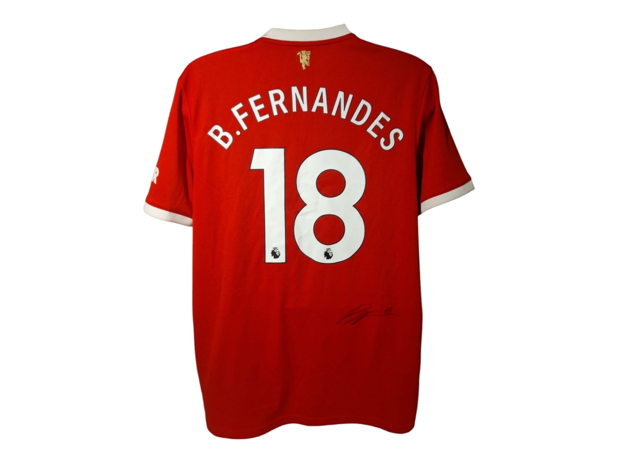 BRUNO FERNANDES - SIGNERT DRAKT MED EKTEHETSBEVIS/COA