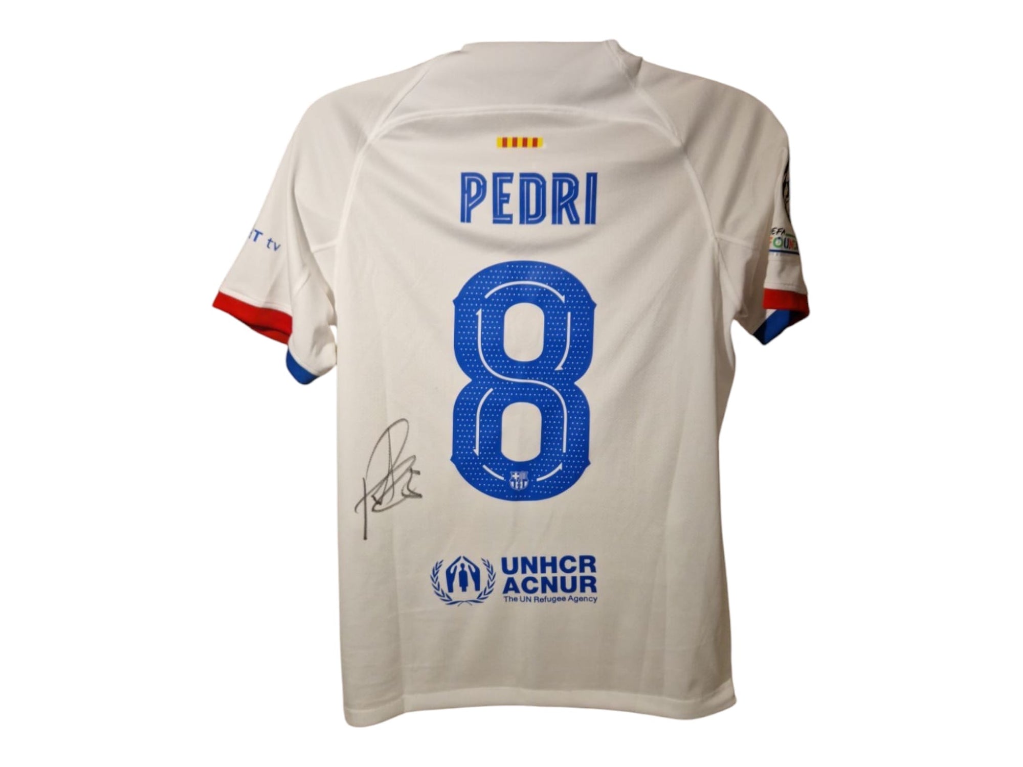 PEDRI - SIGNERT DRAKT MED EKTEHETSBEVIS/COA