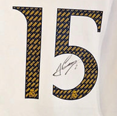 DANIEL CARVAJAL - SIGNERT DRAKT MED EKTEHETSBEVIS/COA