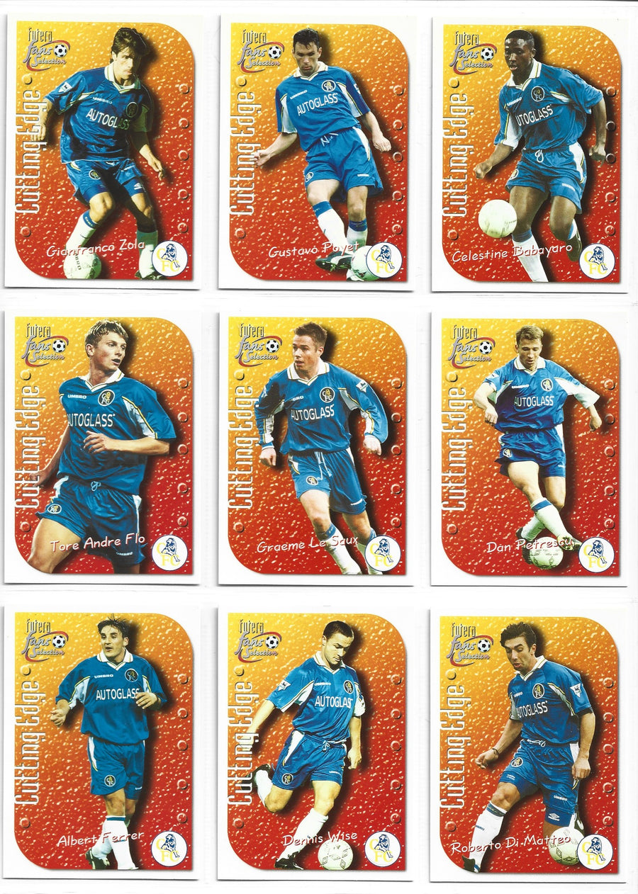 CHELSEA - KOMPLETT LAGSETT MED FUTERA CUTTING EDGE - EMBOSSED