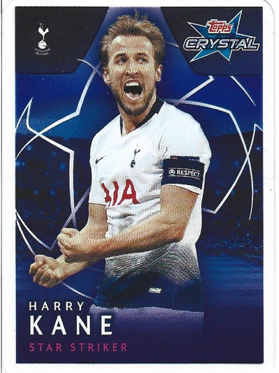 000. TOTTENHAM  CHAMPIONS LEAGUE  2018/19 - TOPPS CRYSTAL FOTBALLKORT