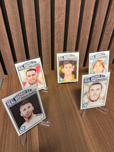 REAL MADRID - LOT - TOPPS LIVING