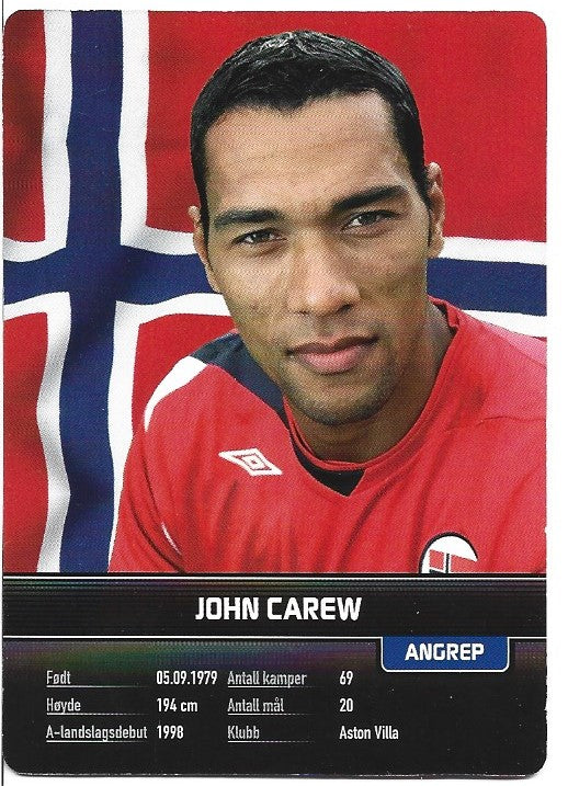 A-LANDSLAGET - HERRER - JOHN CAREW