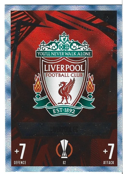 082. LIVERPOOL - CLUB BADGE - CRYSTAL