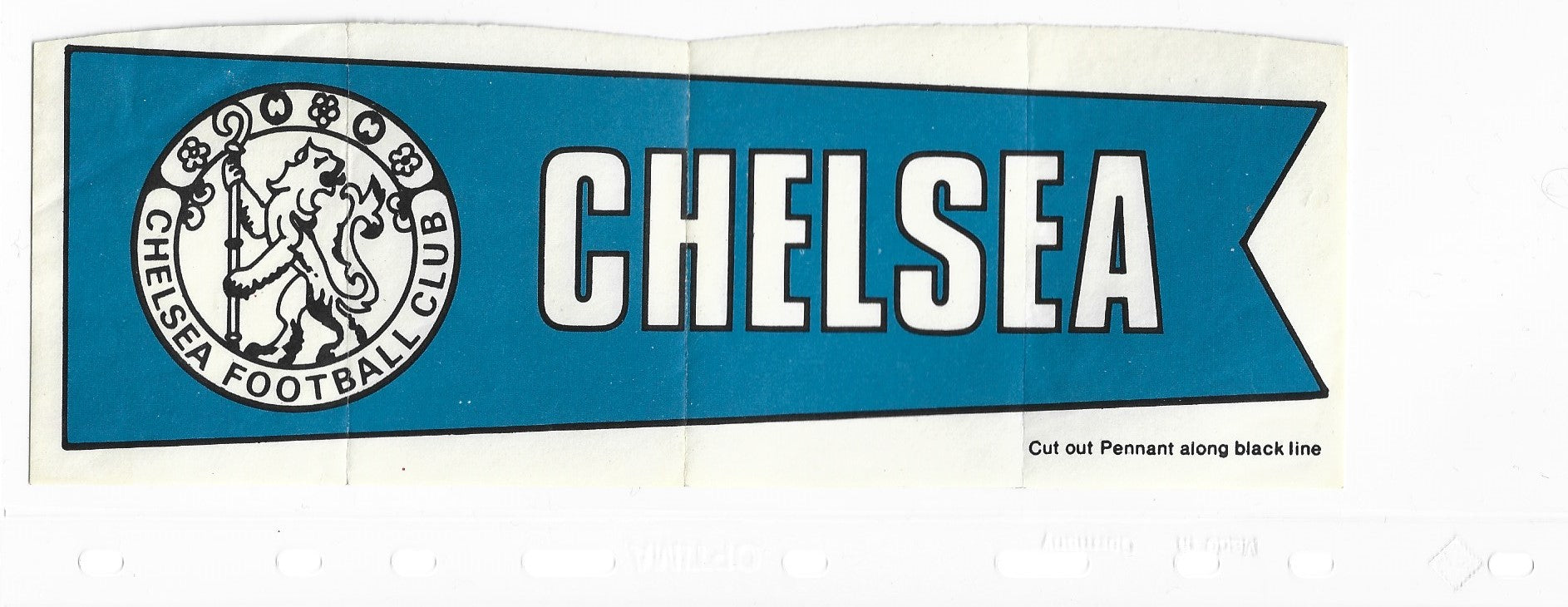 CHELSEA  - A&BC TEAM PENNANT