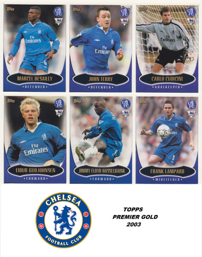 CHELSEA - LOT - PREMIER GOLD - 5 ÅRGANGER