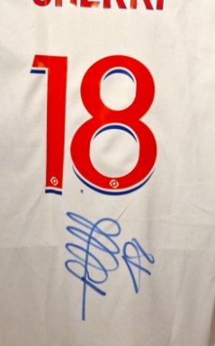 RYAN CHERKI - SIGNERT DRAKT MED EKTEHETSBEVIS/COA