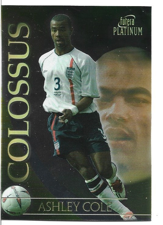 C02. ASHLEY COLE - ENGLAND - COLOSSUS - INSERT