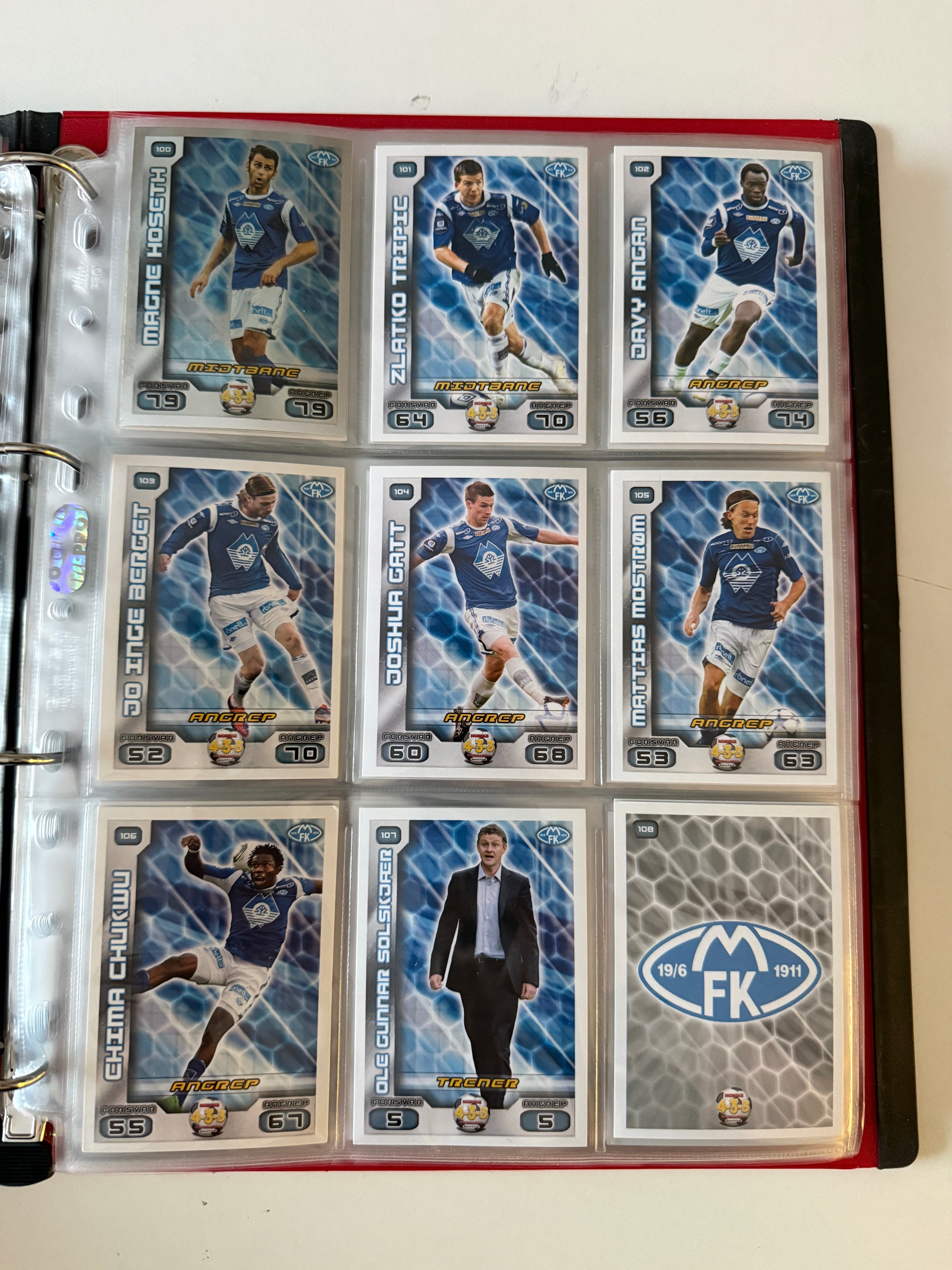 TIPPELIGAEN 2012 - KOMPLETT SERIE - BASE, TRENER, BADGE, INSERTS, PREMIEKORT & EN UÅPNET PAKKE