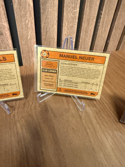 BAYERN MUNCHEN - LOT - TOPPS LIVING