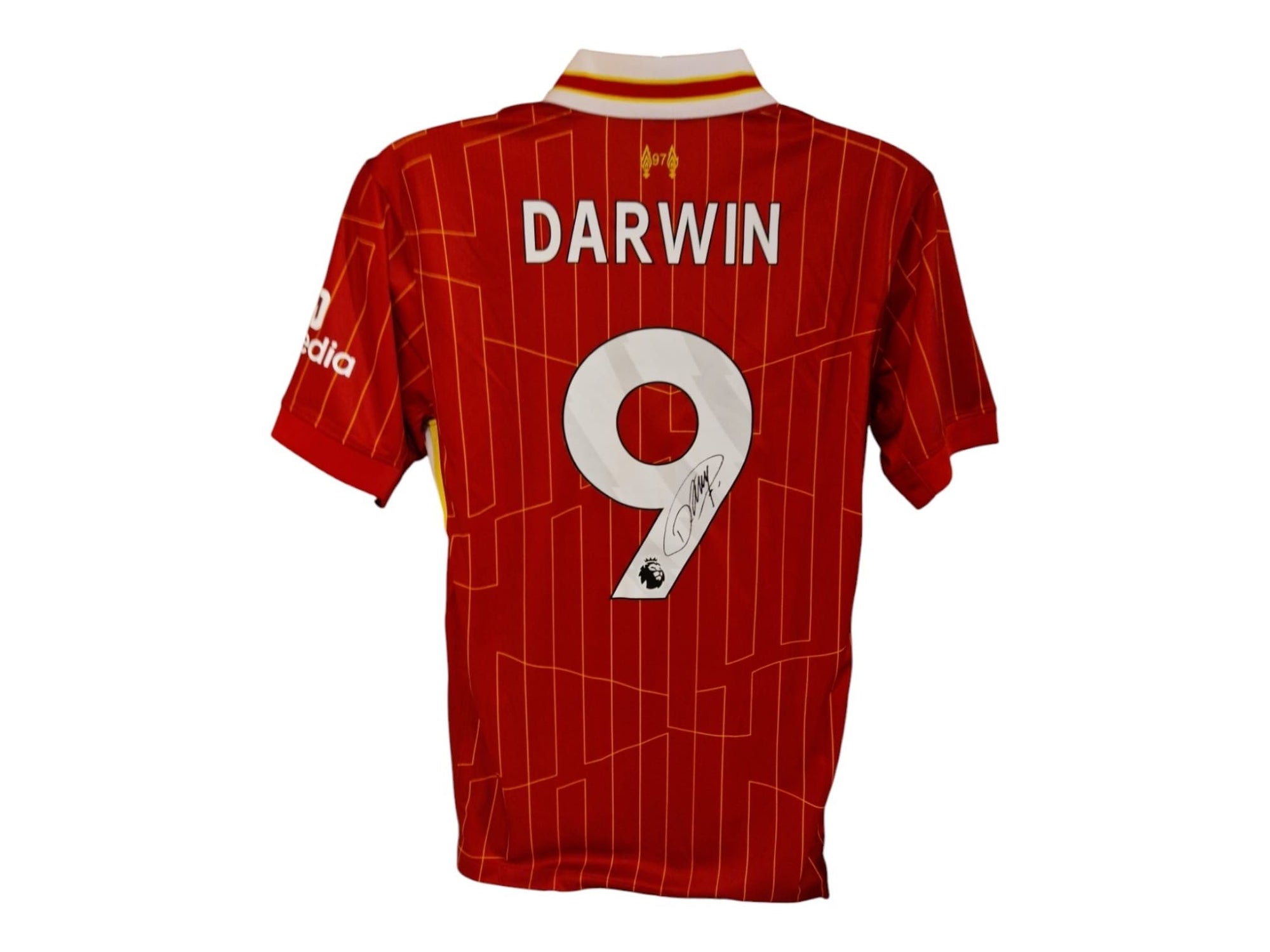 DARWIN NUNEZ - SIGNERT DRAKT MED EKTEHETSBEVIS/COA