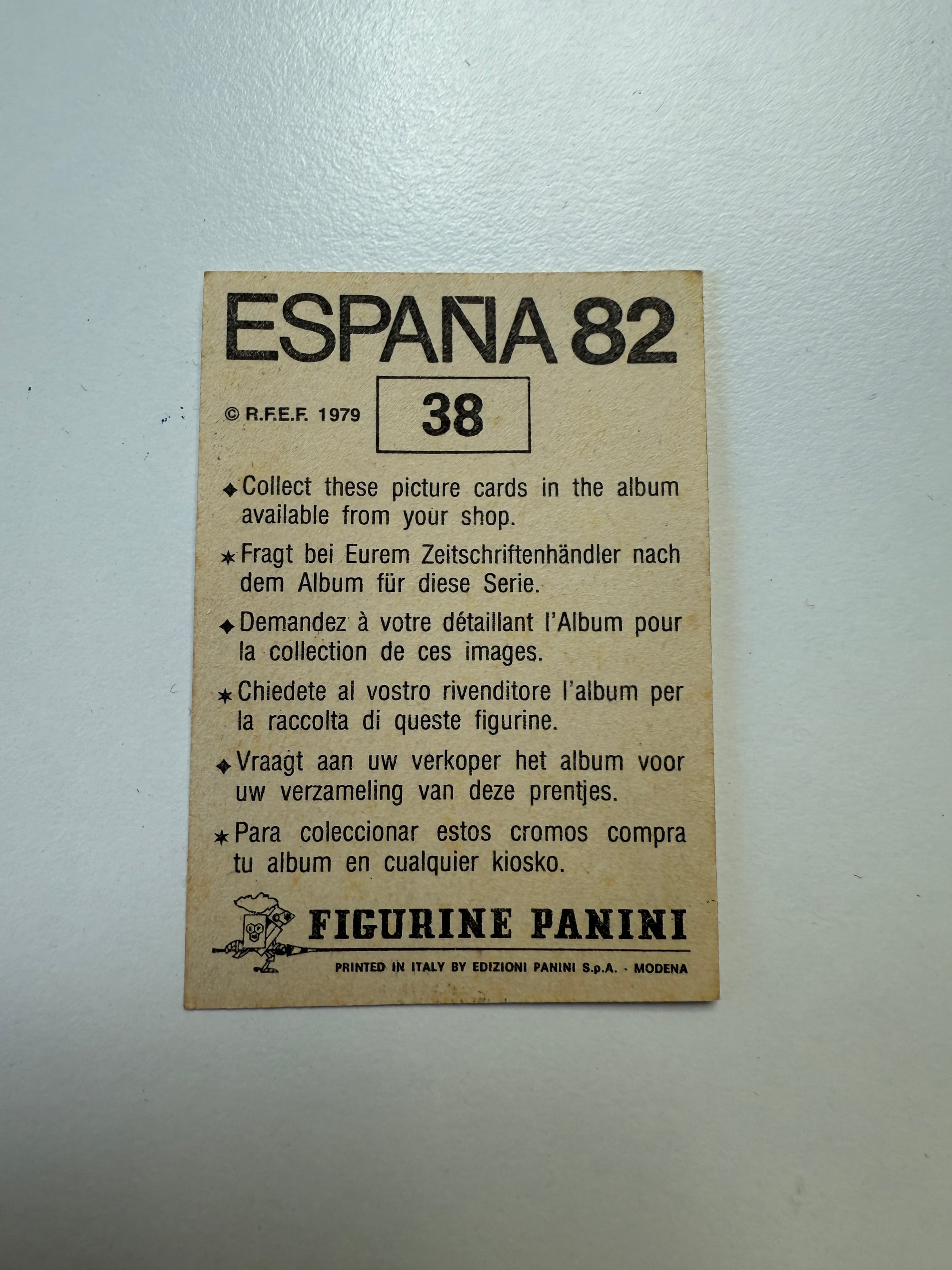 038. DINO ZOFF - ITALIA