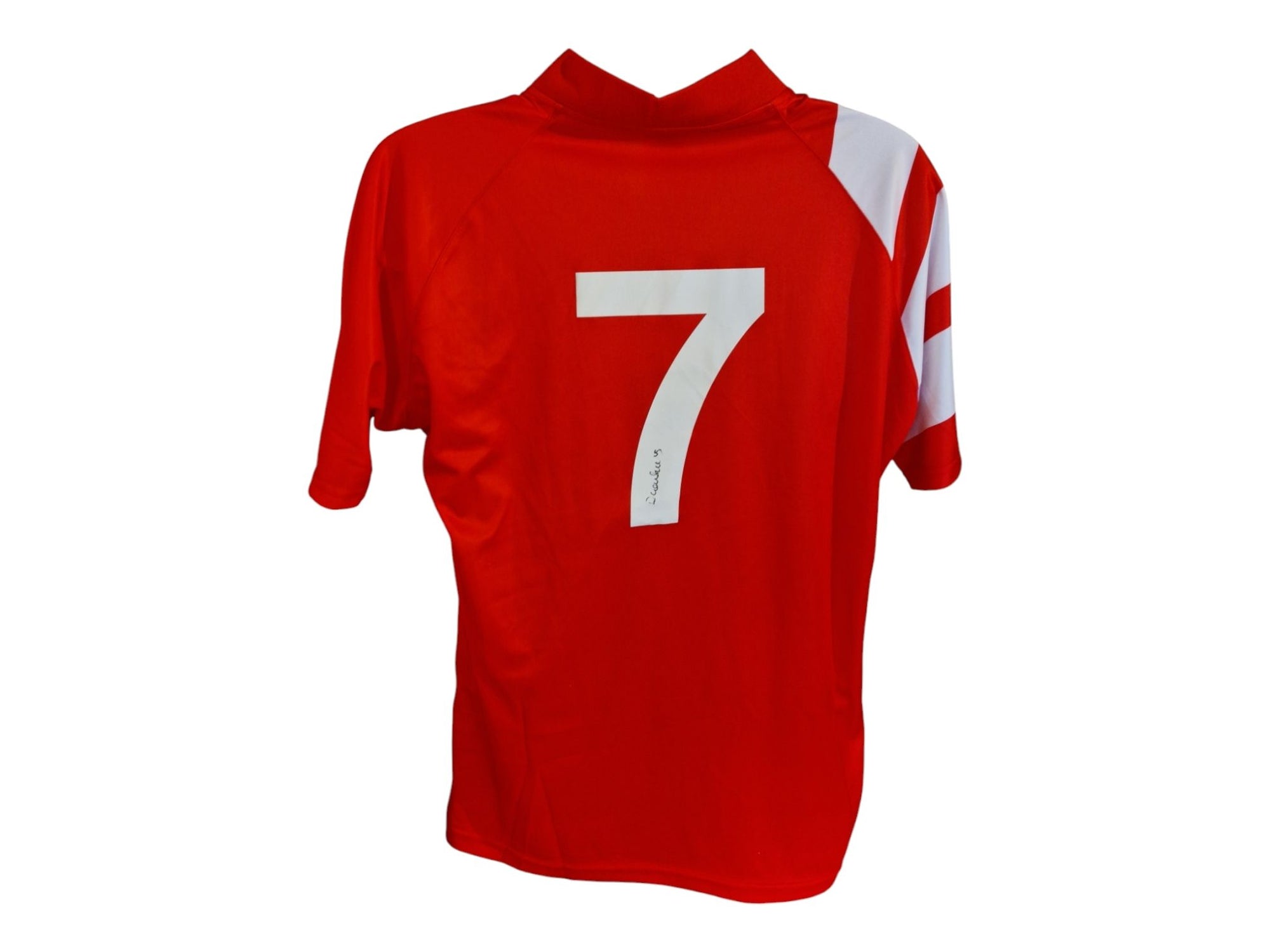 DEAN SAUNDERS - SIGNERT DRAKT MED EKTEHETSBEVIS/COA
