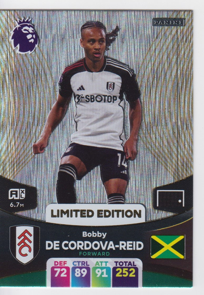 Bobby De Cordova-Reid - Fulham - LIMITED EDITION