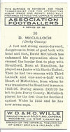 30. D. MCCULLOCH - DERBY COUNTY