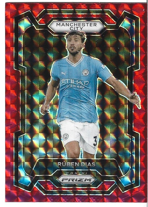 015. RUBEN DIAS - MANCHESTER CITY - RED ICE PRIZM