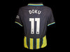 JEREMY DOKU - SIGNERT DRAKT MED EKTEHETSBEVIS/COA