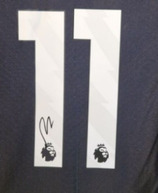 JEREMY DOKU - SIGNERT DRAKT MED EKTEHETSBEVIS/COA