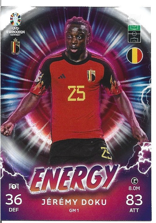 GM.01 - JEREMY DOKU - BELGIUM - ENERGY