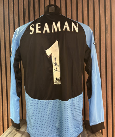 DAVID SEAMAN - SIGNERT DRAKT MED EKTEHETSBEVIS/COA