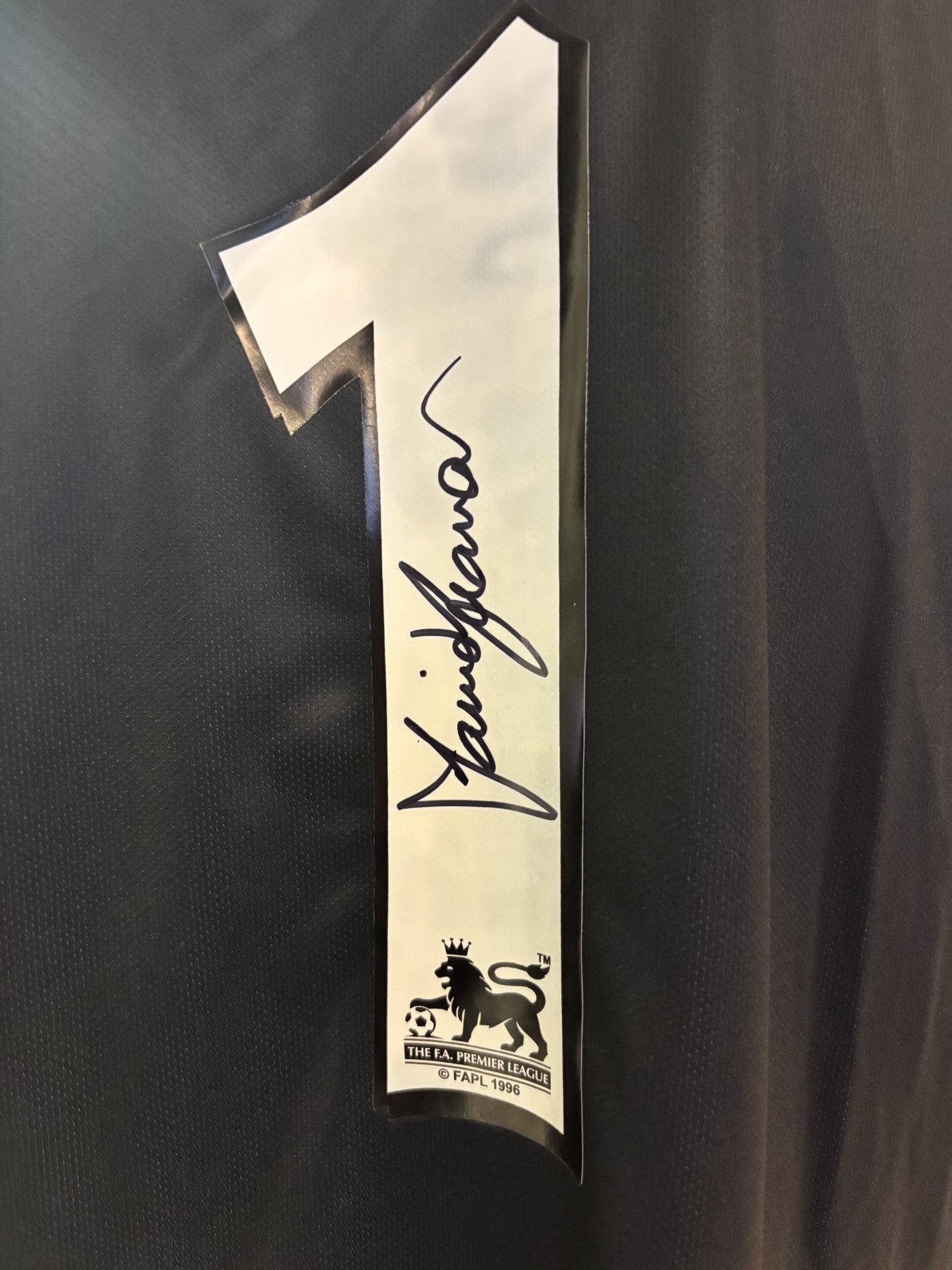 DAVID SEAMAN - SIGNERT DRAKT MED EKTEHETSBEVIS/COA