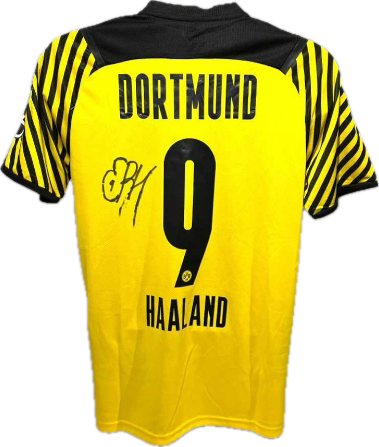 ERLING BRAUT HAALAND - SIGNERT DRAKT MED EKTEHETSBEVIS/COA