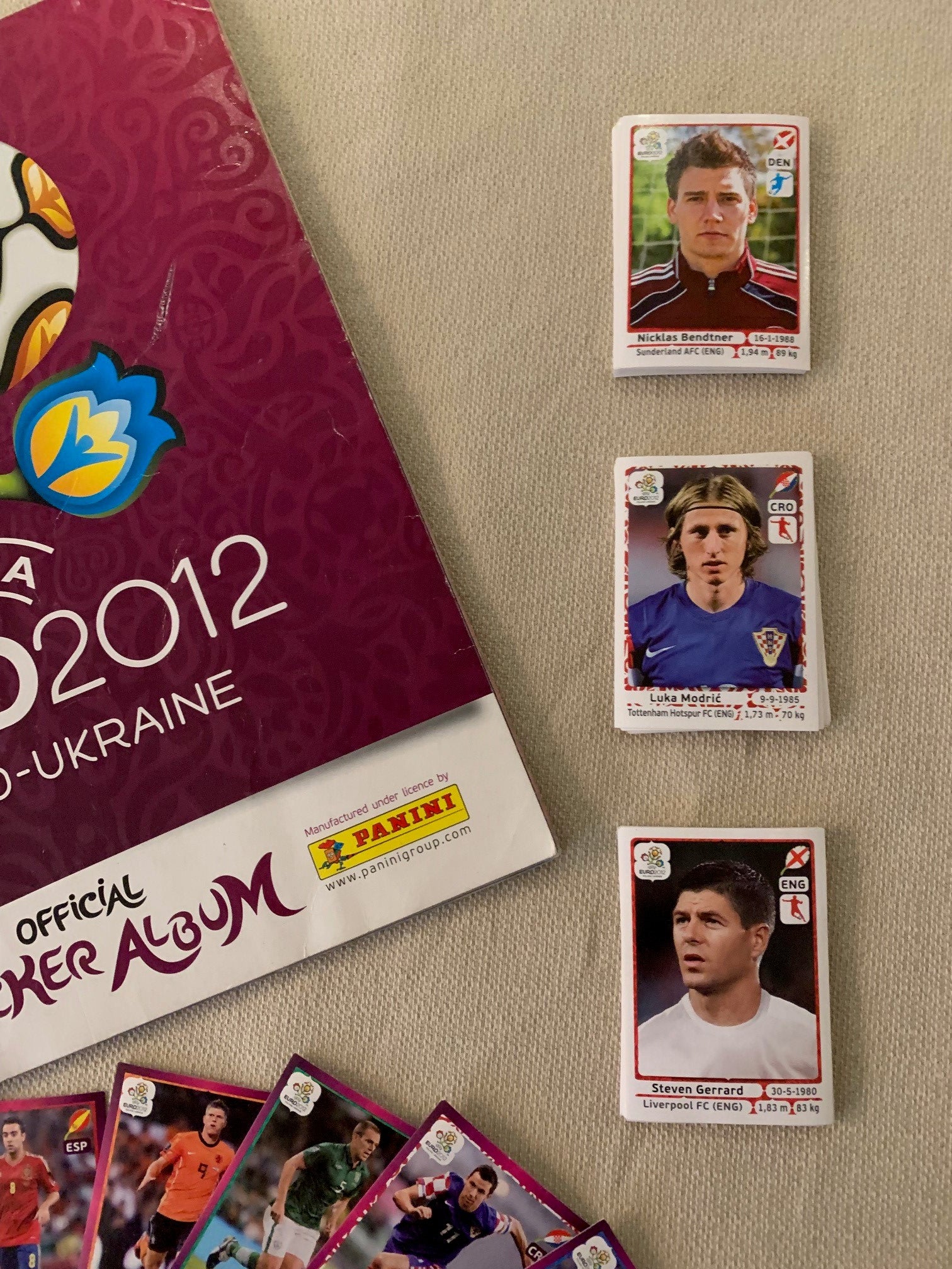 PANINI EURO 2012 -  STICKERS ALBUM