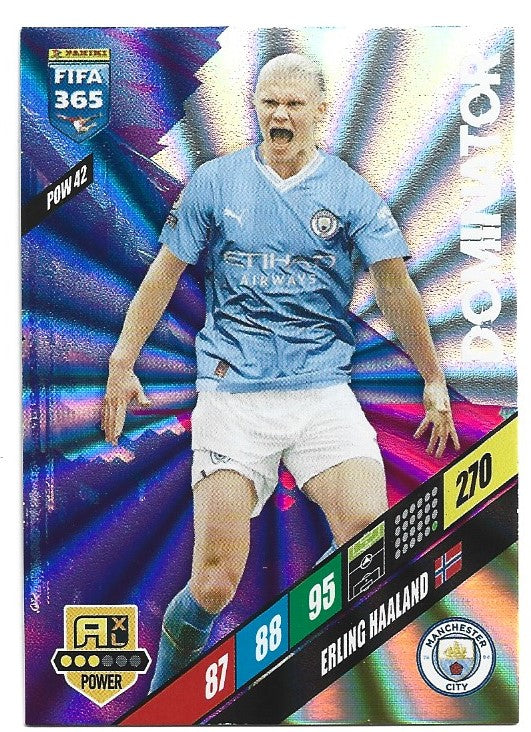POW 42. ERLING HAALAND - MANCHESTER CITY - DOMINATOR