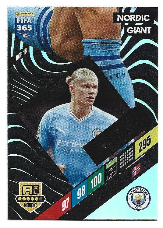 NOR 18. ERLING BRAUT HAALAND - MANCHESTER CITY - NORDIC GIANT