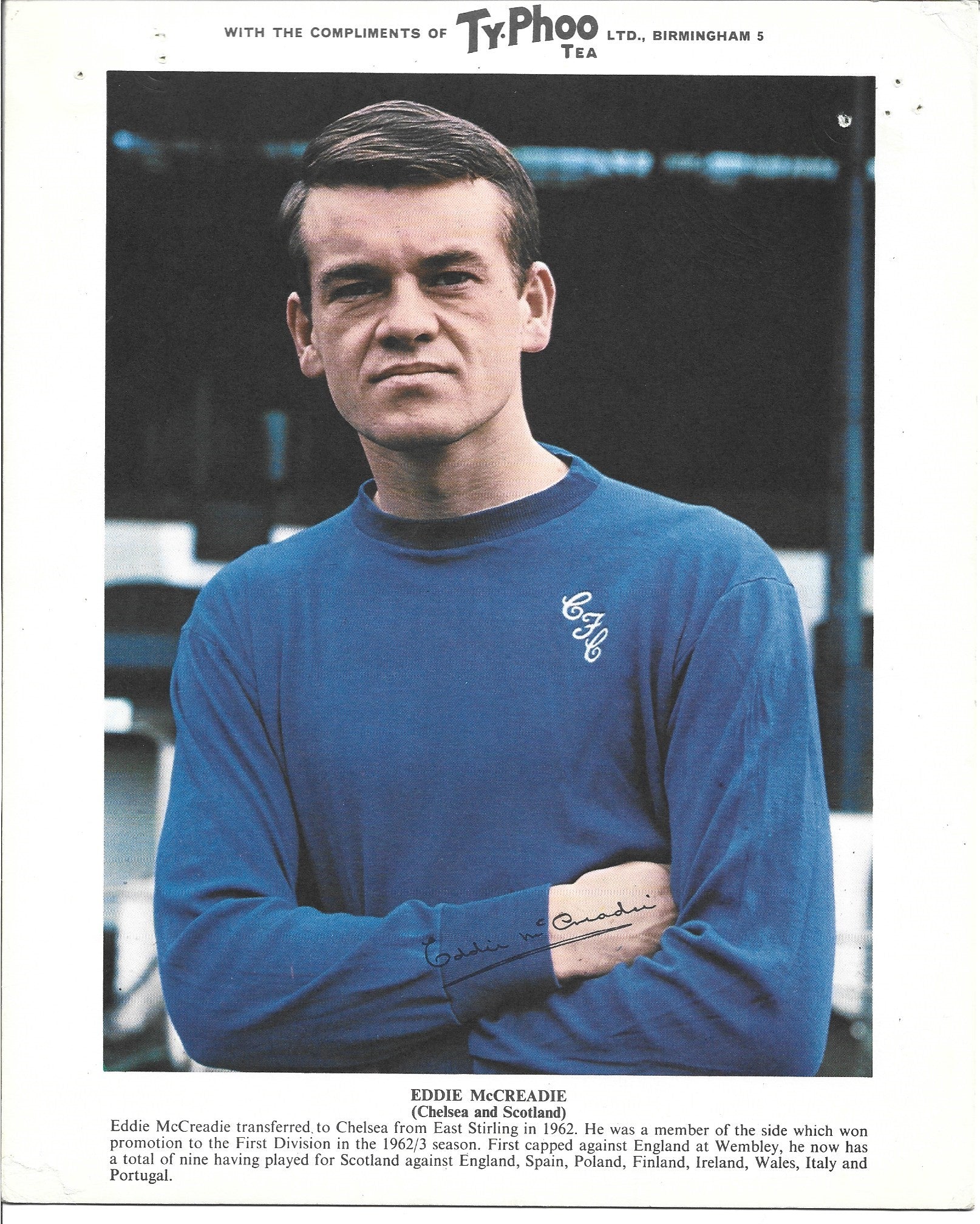 EDDIE MCCREADIE - CHELSEA