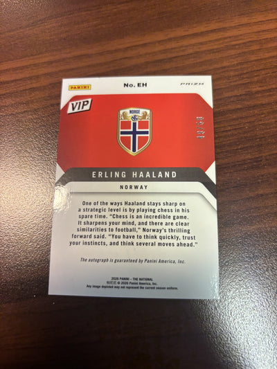 NO.EH. ERLING HAALAND - NORWAY - THE NATIONAL - VIP GOLD #50