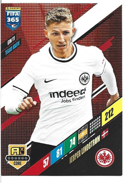 254.  EIN 11.  Jesper Lindstrøm  - Eintracht Frankfurt