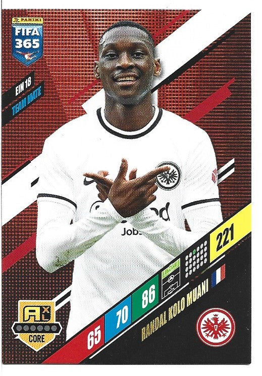 261.  EIN 18.  Randal Kolo Muani - Eintracht Frankfurt