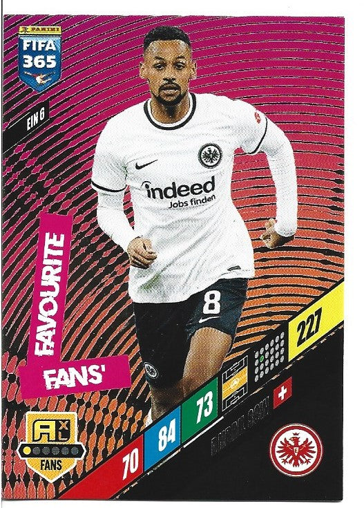 249.  EIN 6.  Djibril Sow - Eintracht Frankfurt  -  Fans' Favourite