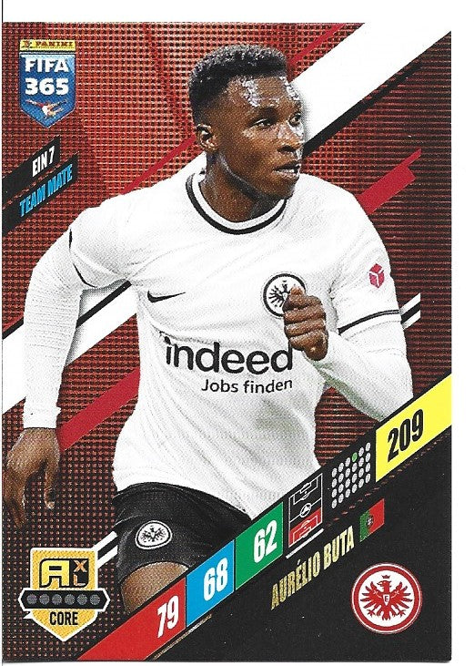 250.  EIN 7.  Aurélio Buta - Eintracht Frankfurt