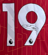 HARVEY ELLIOTT - SIGNERT DRAKT MED EKTEHETSBEVIS/COA