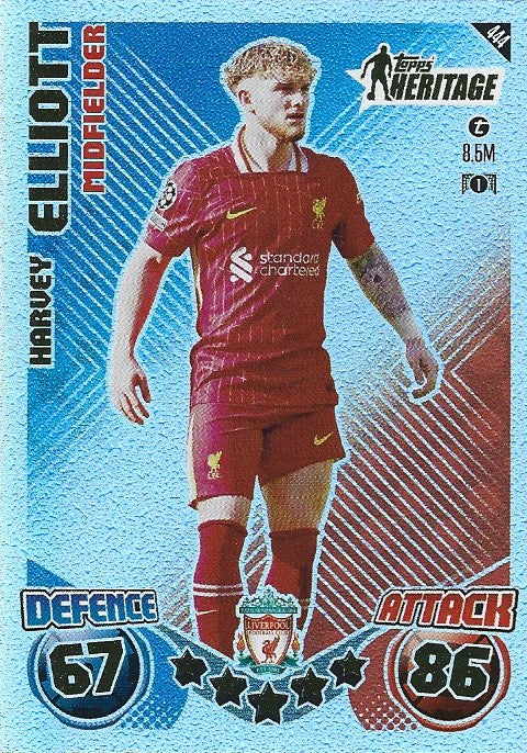 444. HARVEY ELLIOTT - LIVERPOOL - HERITAGE