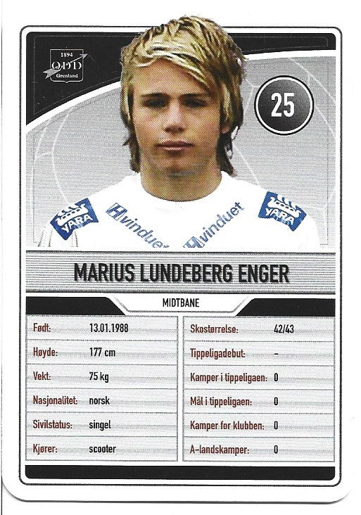 ODD GRENLAND - MARIUS LUNDBERG ENGER